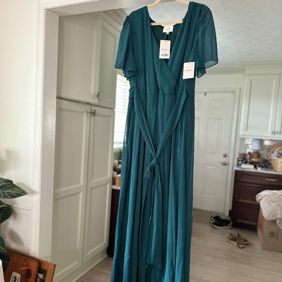 bohme Dresses & Skirts - Bohme Emerald Maxi Dress 3XL NWT